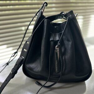 Vince Camuto Leather Bucket Bag MCM Ferragamo Nicole Miller All Saints